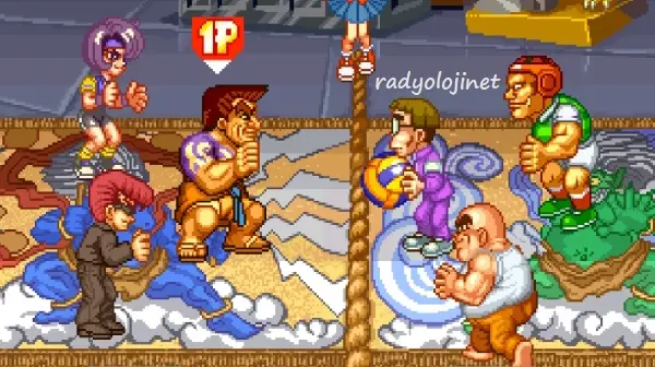 Super Dodge Ball 🕹️ Play Game Online | Kunio no Nekketsu Toukyuu Densetsu 🕹️ Play Game Online
