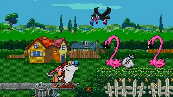 The Ren & Stimpy Show 🕹️ Play Game Online