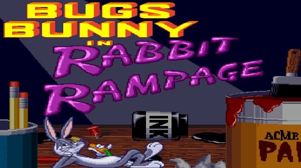 Bugs Bunny In Rabbit Rampage 🕹️ Play Game Online
